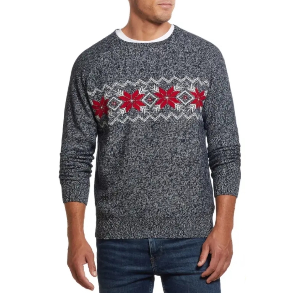 Weatherproof Vintage Men's Sweater Medium Pullover Crewneck Shirt